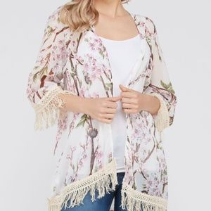 CLEARANCE MAKE OFFER Women's  Floral Cardigan